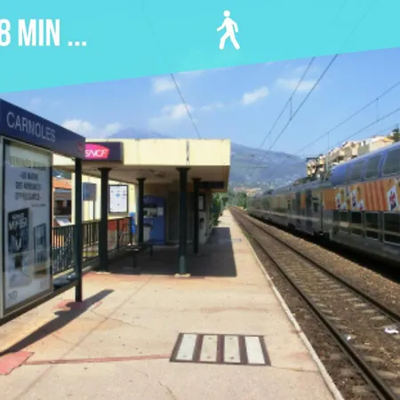 Apartment Le Cap Soleil -standing - Piscine Collective Et Parking Prive Roquebrune-Cap-Martin